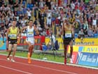 Mo Farah winning the 2 miles, 2012 Samsung Diamond League, Birmingham.